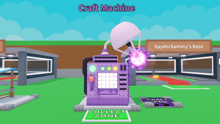 Официальная иллюстрация к обновлению 15 Steal a Brainrot: CRAFT MACHINE