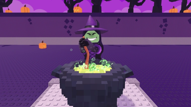 Официальная иллюстрация к обновлению 20 Steal a Brainrot: WITCH FUSE