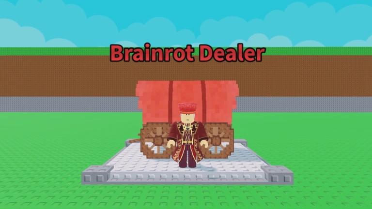 Официальная иллюстрация к обновлению 24 Steal a Brainrot: BRAINROT DEALER
