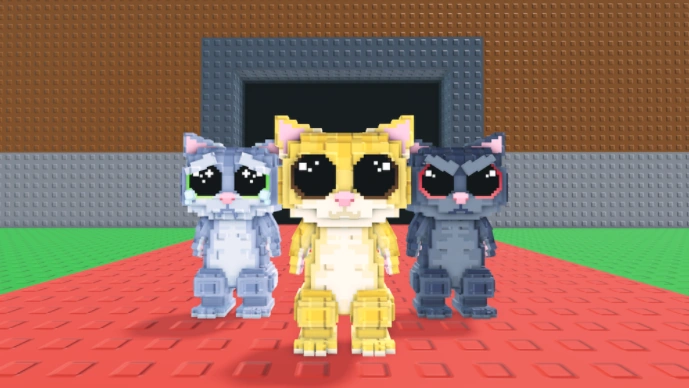 Официальная иллюстрация к обновлению 36 Steal a Brainrot: AY MI GATITO