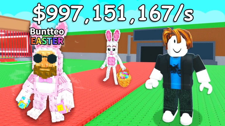 Официальная иллюстрация к обновлению 44 Steal a Brainrot: EASTER PART 1
