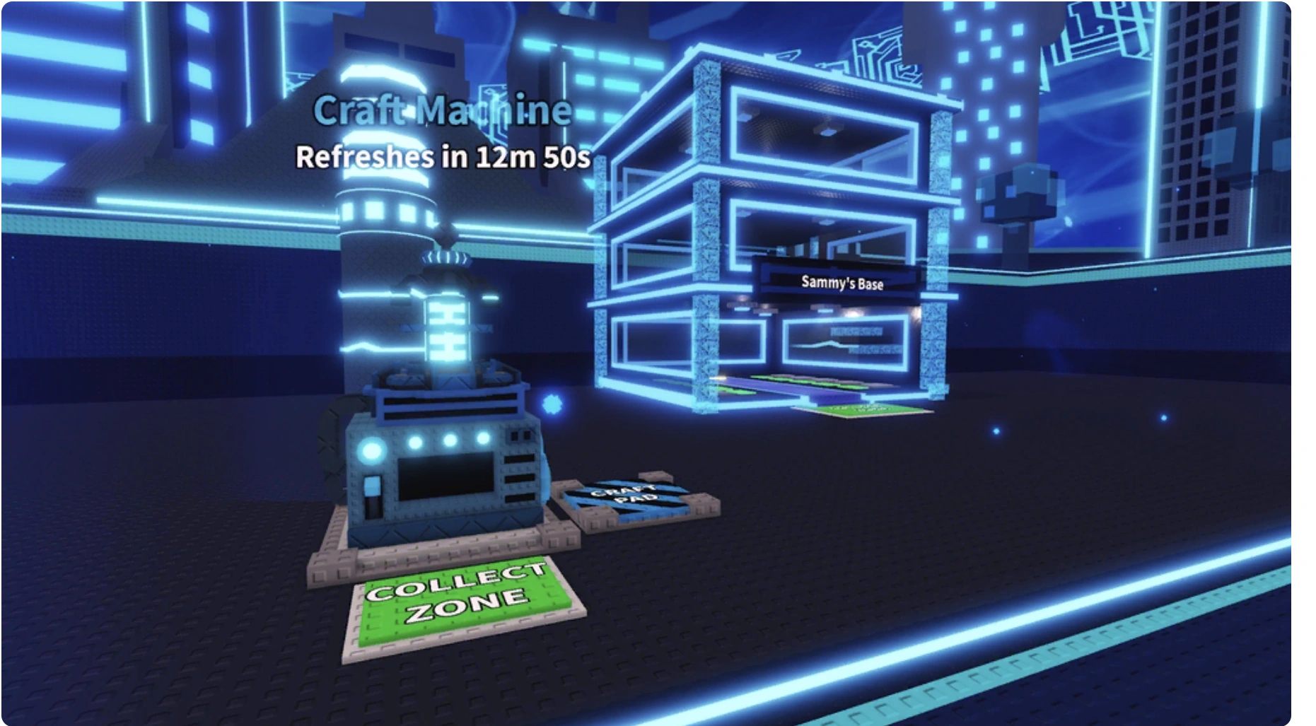Официальная иллюстрация к обновлению 47 Steal a Brainrot: CRAFT MACHINE + CYBER MUTATION
