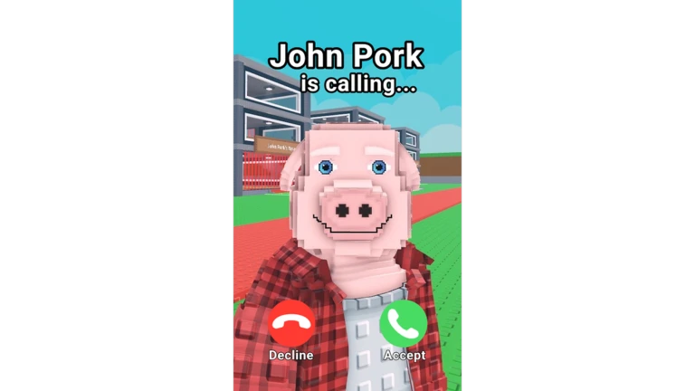 Официальная иллюстрация к обновлению 49 Steal a Brainrot: JOHN PORK