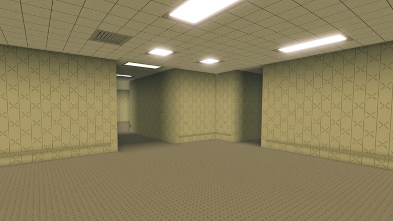 Официальная иллюстрация к обновлению 50 Steal a Brainrot: BACKROOMS