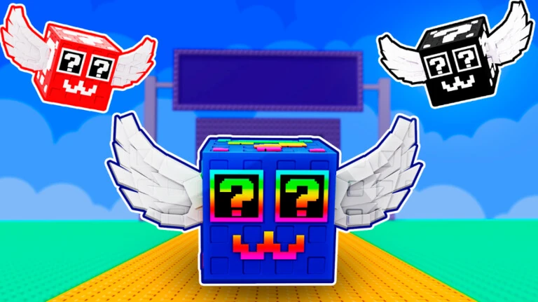 Официальная иллюстрация к обновлению 7 Steal a Brainrot: LUCKY BLOCKS :3