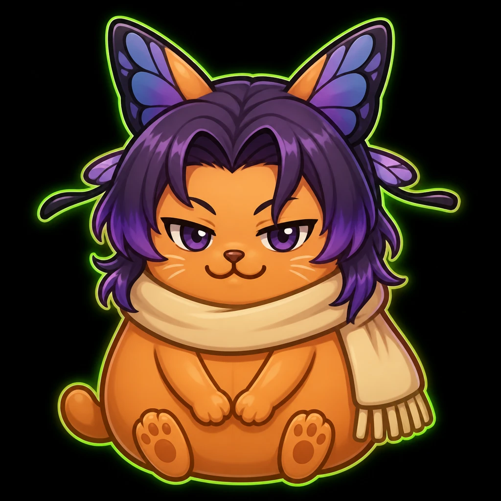 Shinubo the Scarf Cat — брейнрот MAX
