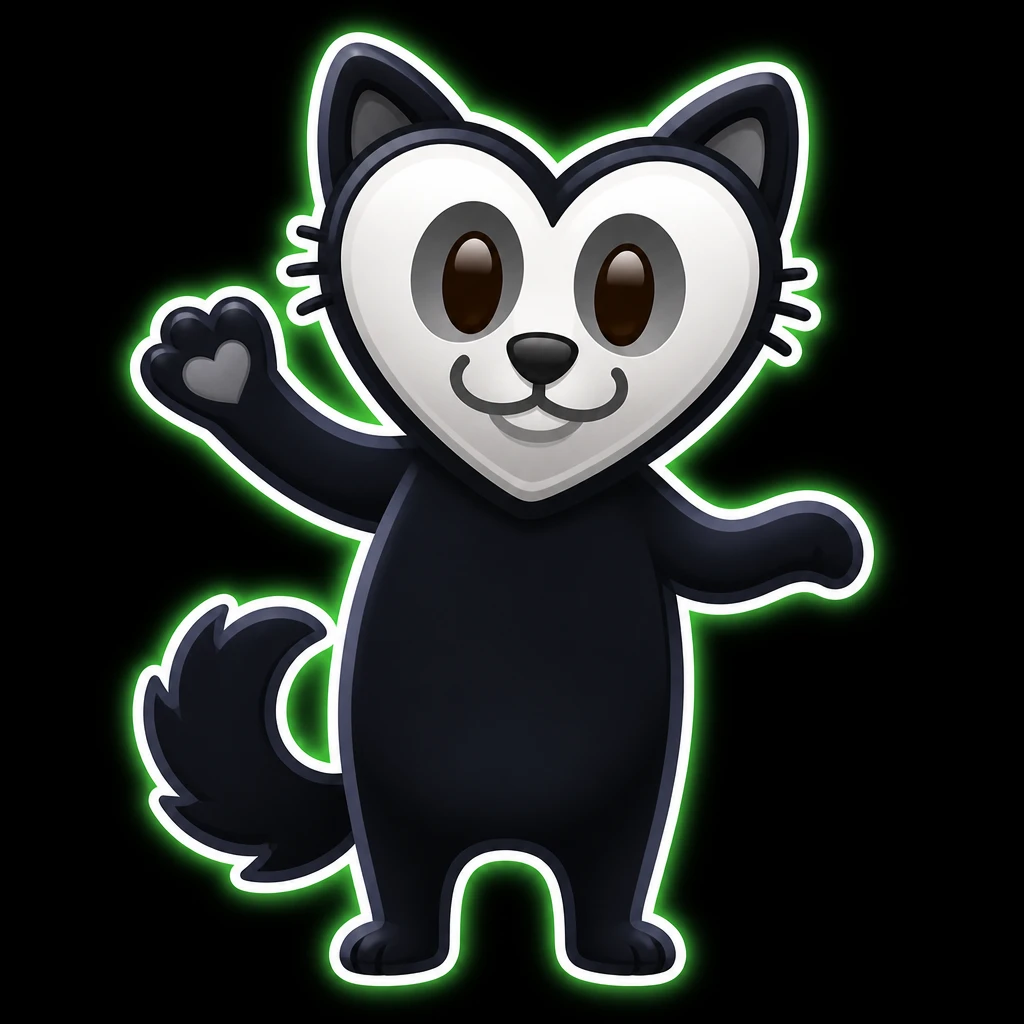 Черносердечный Кот — брейнрот MAX