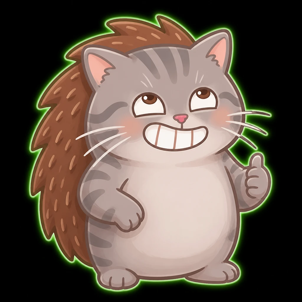 Котолюбимый Ёж Леонид — брейнрот MAX