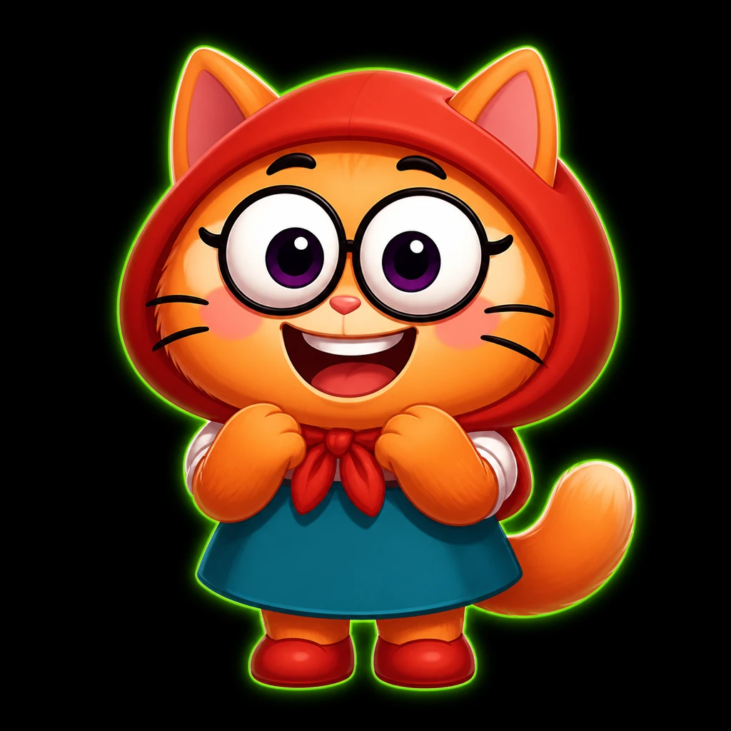 Котик Красная Шапка — брейнрот MAX