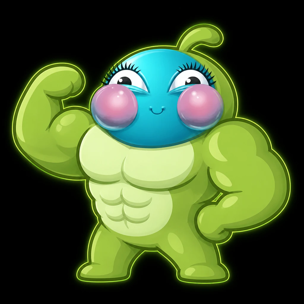 Green Мышастик №25 — брейнрот MAX