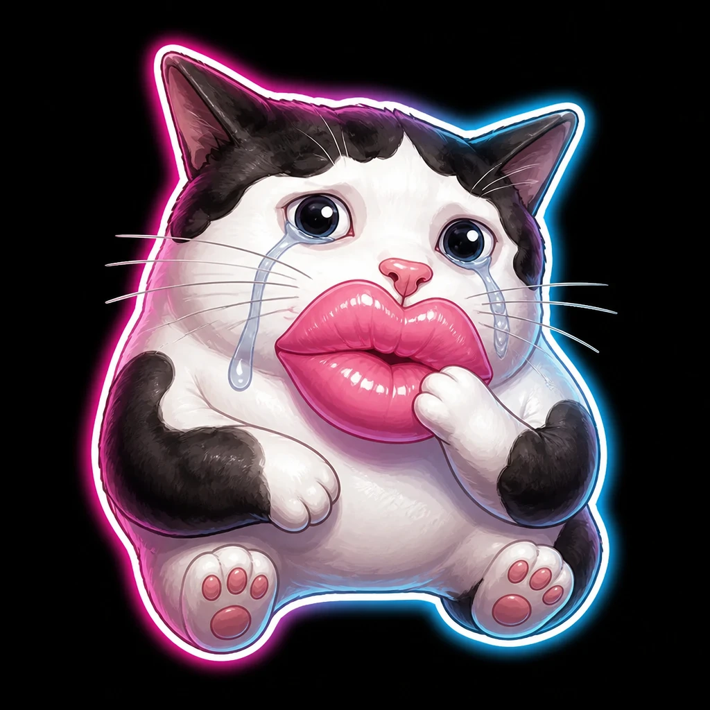 Мемные Love котики — брейнрот MAX