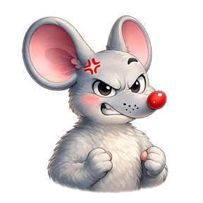 Emotional Little Mouse №26
