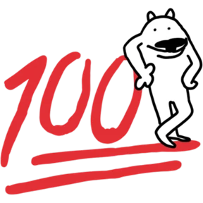 White Dog @tgstickers №31