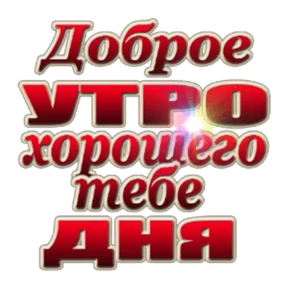 Доброе утро №23