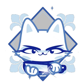 Тестовая кошечка Гжель №21
