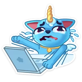 Кот-единорог №22